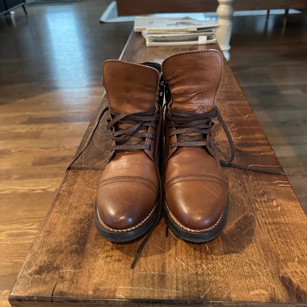Thursday Boot Company Women's Captains Brown Leather